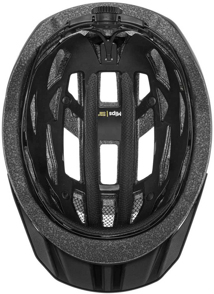 Šalmas Uvex i-vo 2 MIPS juodas matt-52-57CM