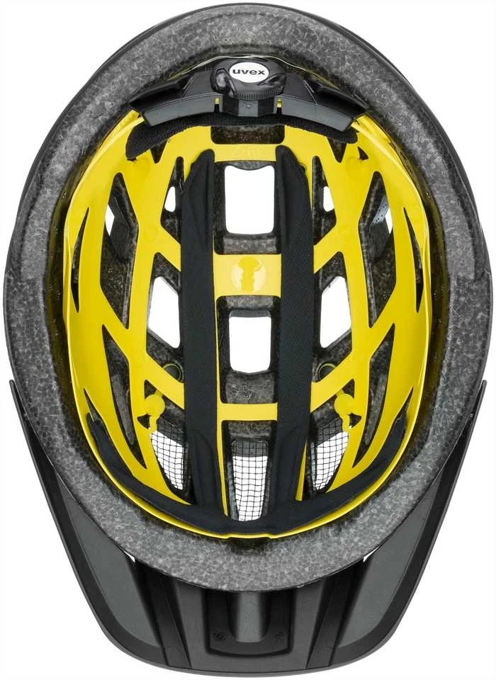 Šalmas Uvex i-vo cc MIPS midnight-sidabrinis matt-52-57CM