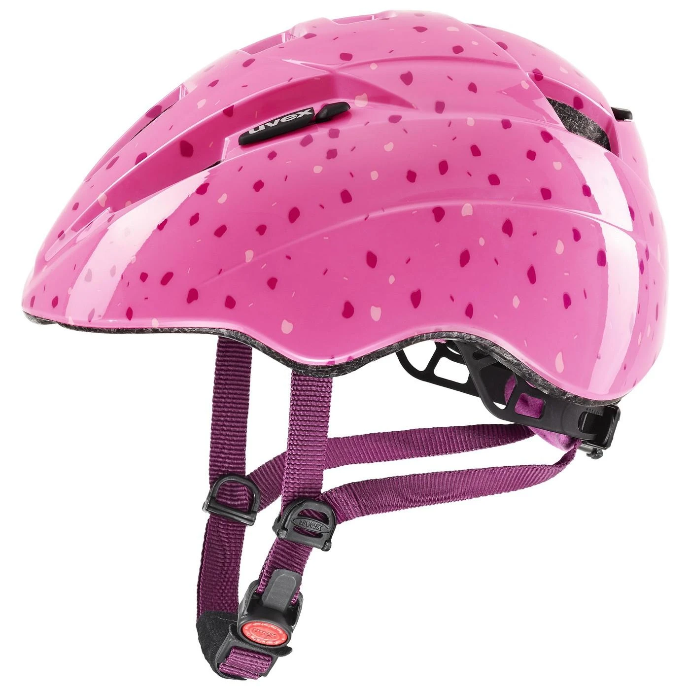 Šalmas Uvex kid 2 pink confetti-46-52CM