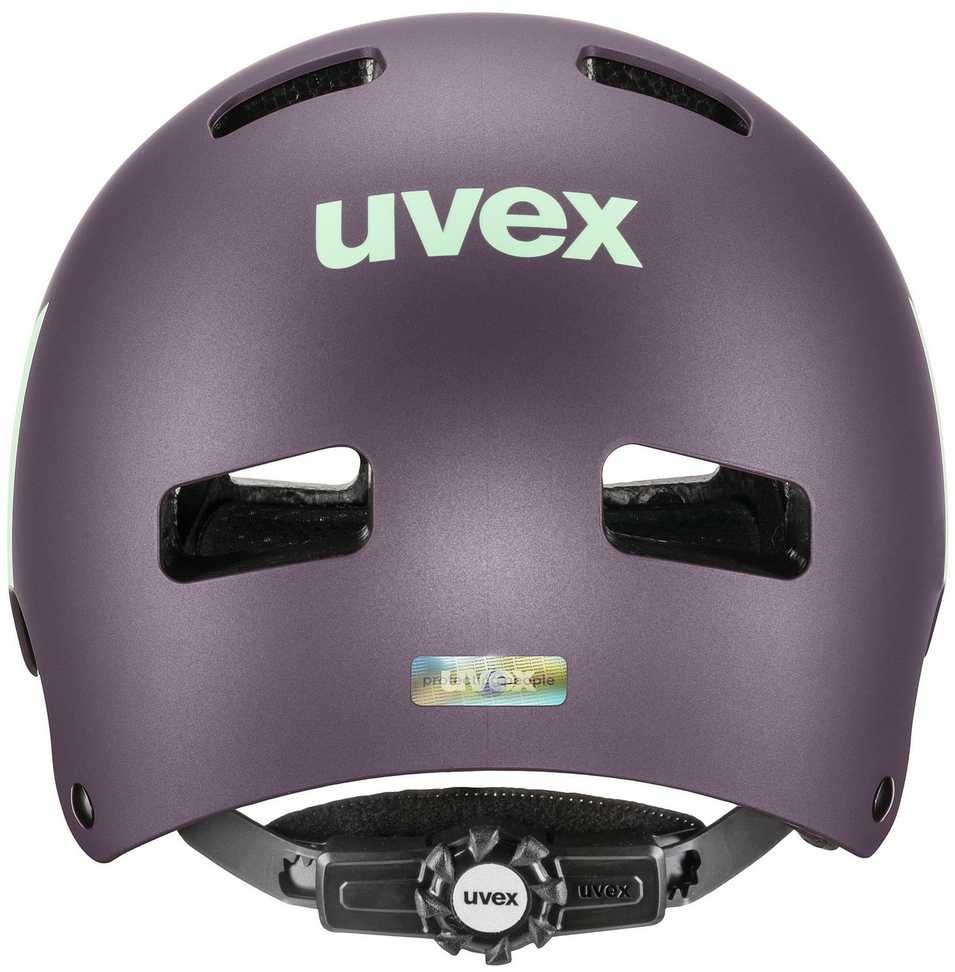 Plum Vaikiškas dviratininko šalmas Uvex Kid 3 cc, violetinis