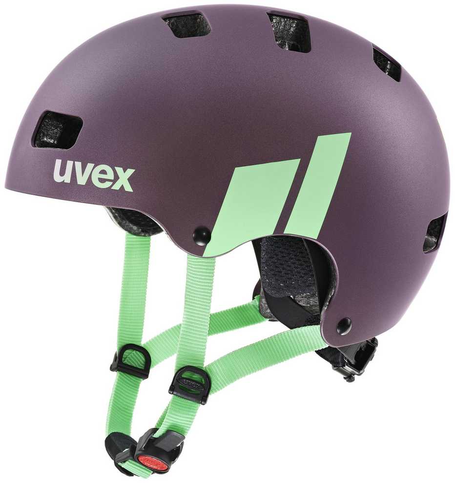 Plum Vaikiškas dviratininko šalmas Uvex Kid 3 cc, violetinis