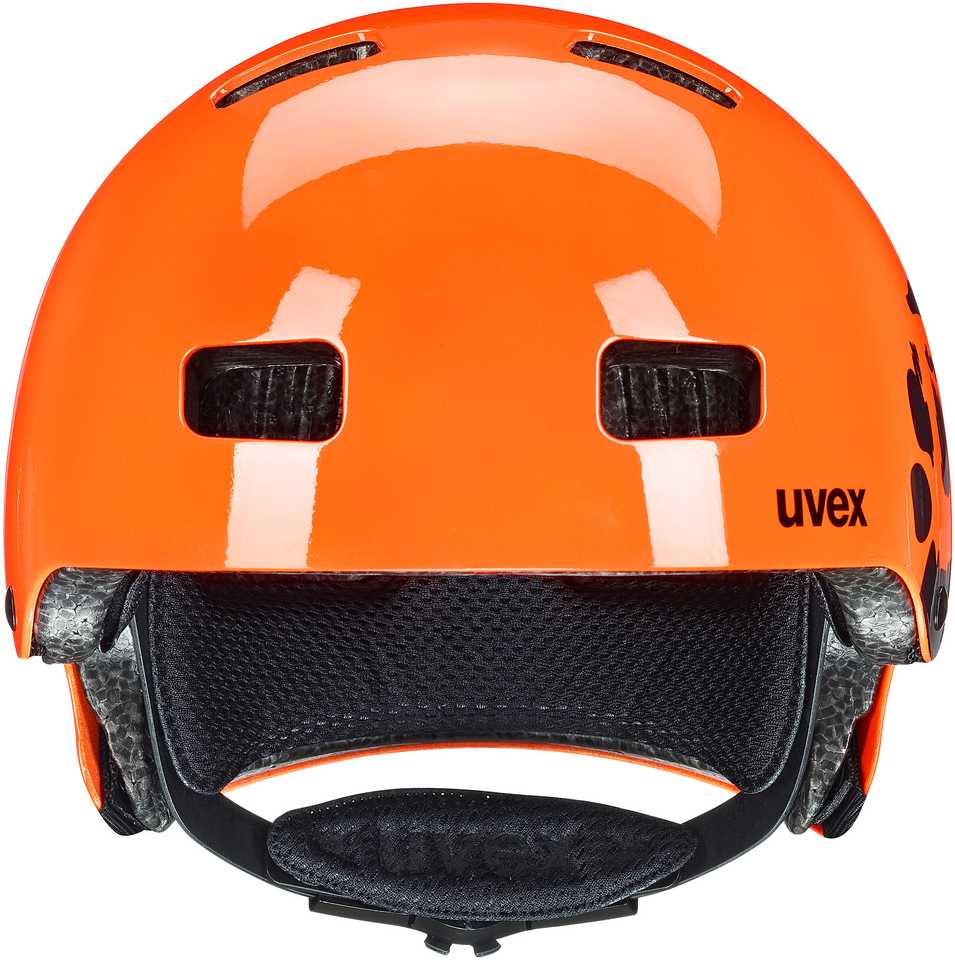 UVEX Kid 3 dirtbike oranžinis vaikiškas šalmas