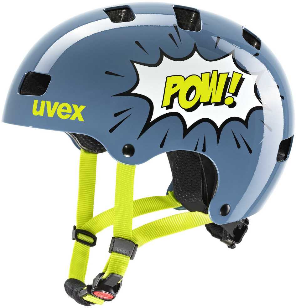 Šalmas Uvex kid 3 stone mėlynas pow-55-58CM