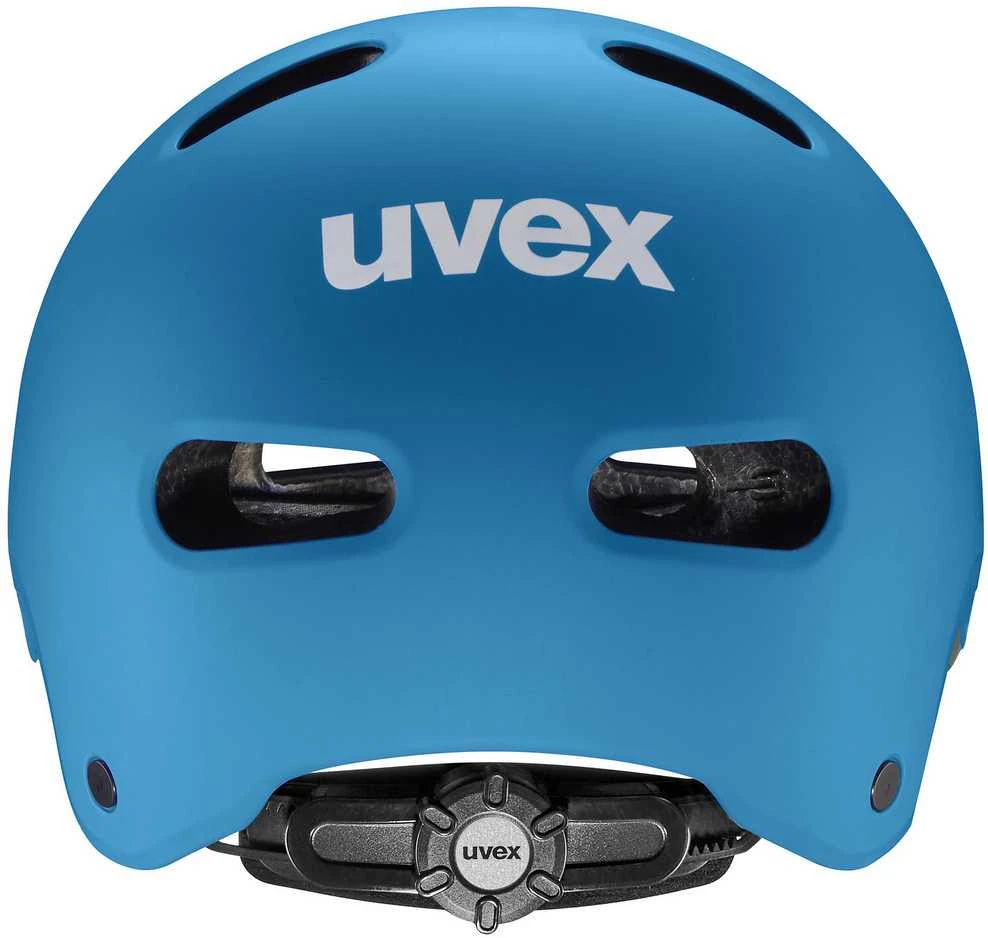 Šalmas Uvex kid 4 bubble mėlynas matt-51-55CM