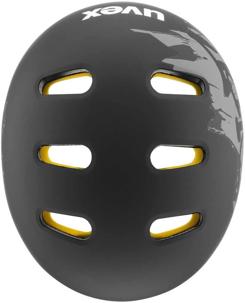 Šalmas Uvex kid 4 style MIPS dirt juodas matt-51-55CM