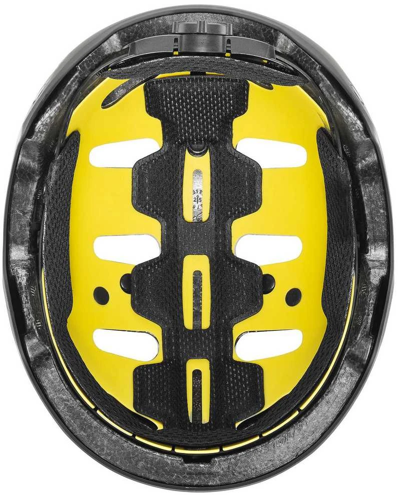 Šalmas Uvex kid 4 style MIPS dirt juodas matt-51-55CM