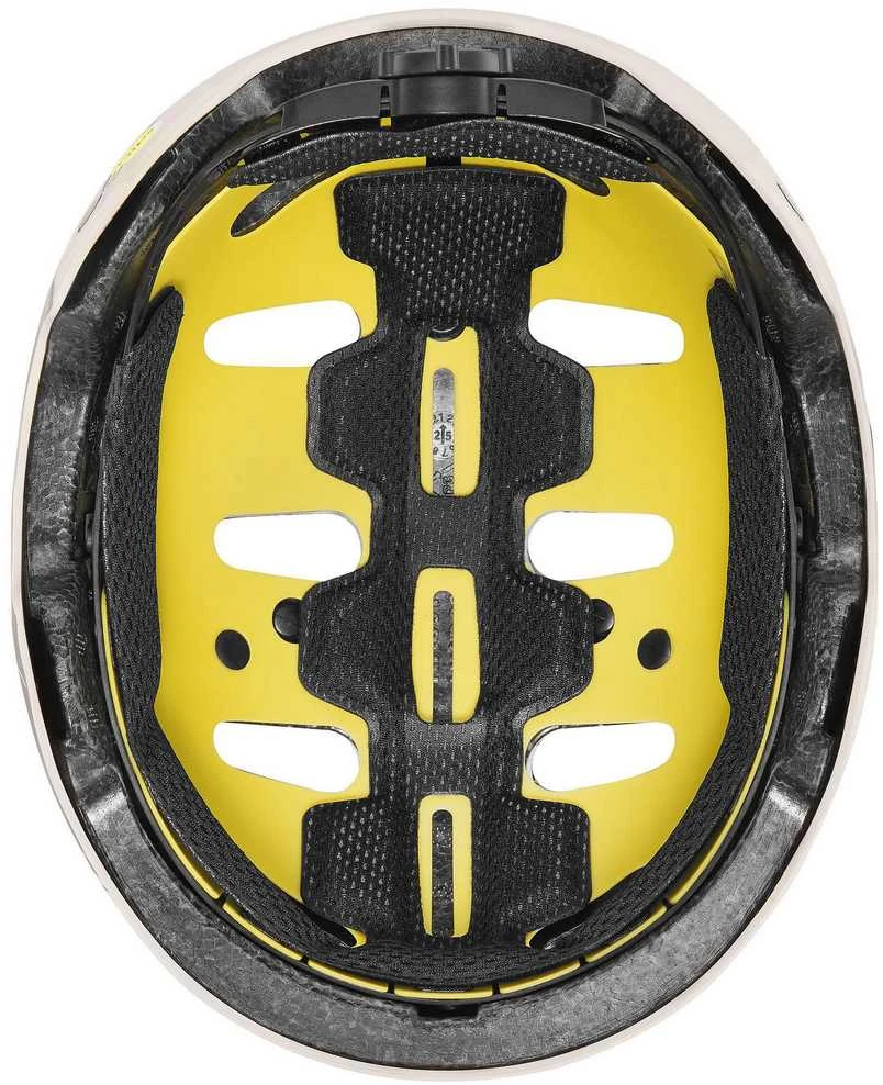 Šalmas Uvex kid 4 style MIPS dirt warm pilkas matt-51-55CM