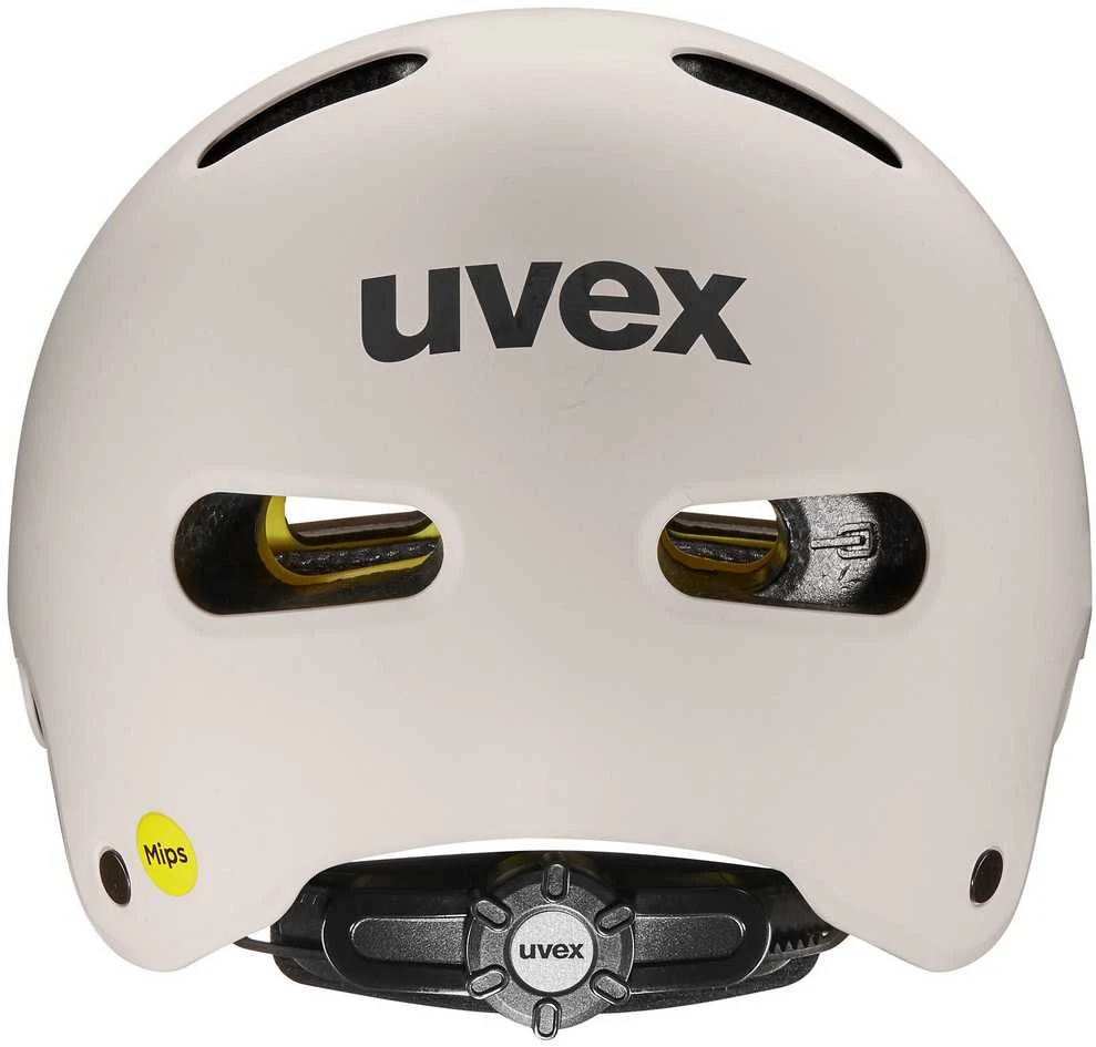 Šalmas Uvex kid 4 style MIPS warm pilkas matt-55-58CM