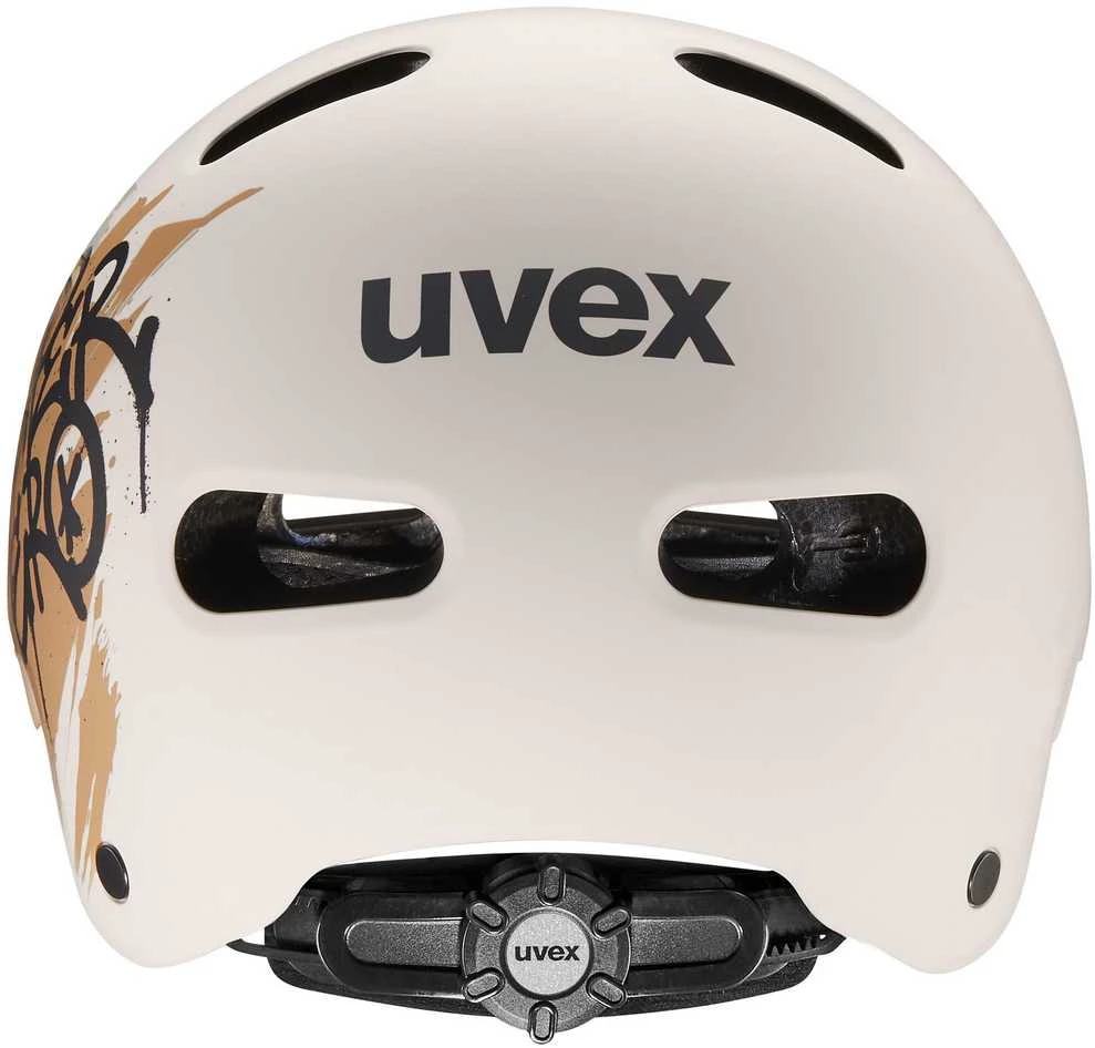 Šalmas Uvex kid 4 style super hero warm pilkas matt-51-55CM
