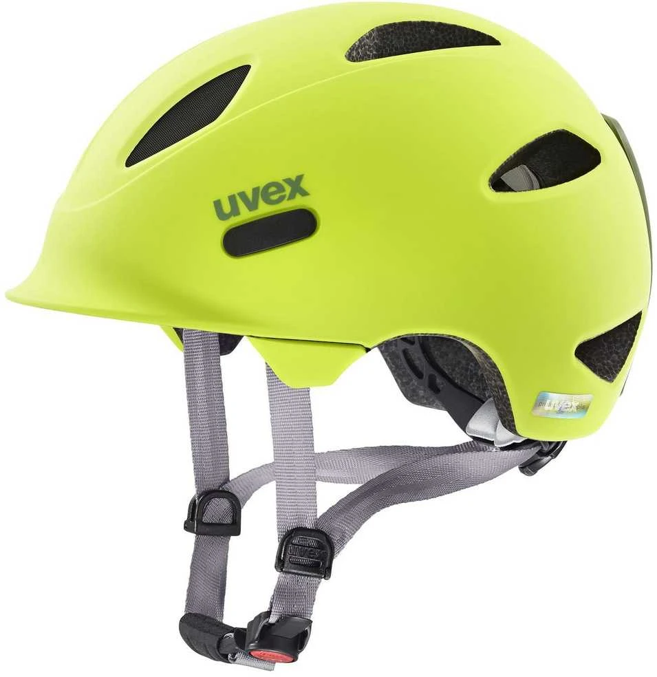 Šalmas Uvex oyo neon yellow-moss žalias matt-50-54CM