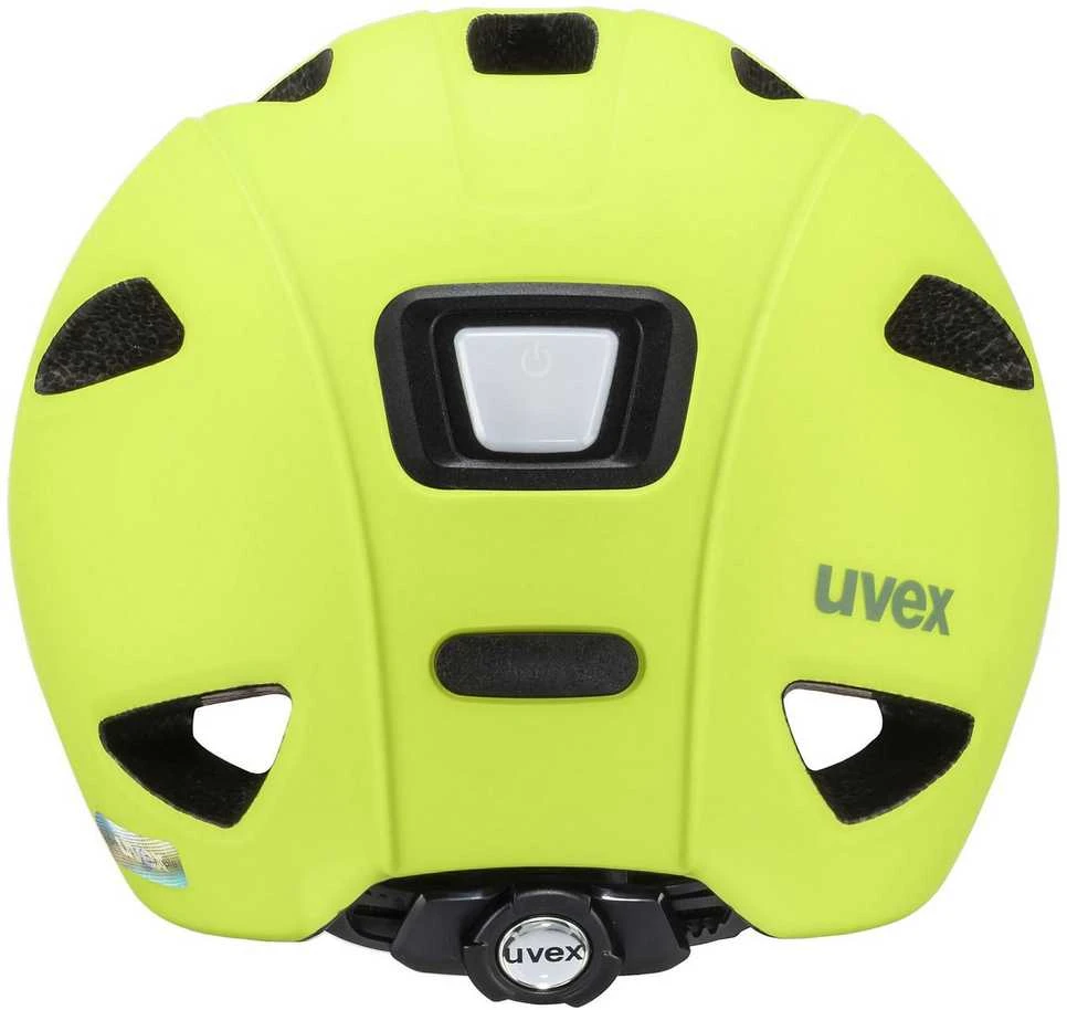 Šalmas Uvex oyo neon yellow-moss žalias matt-50-54CM
