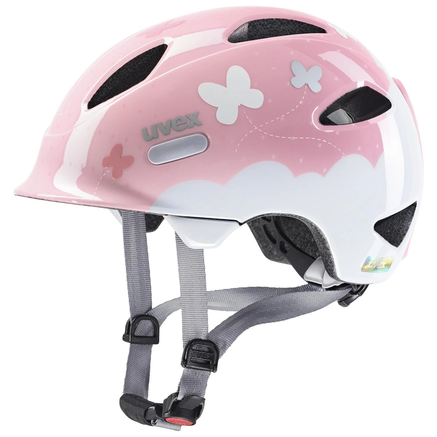 Šalmas Uvex Oyo style butterfly pink-50-54CM