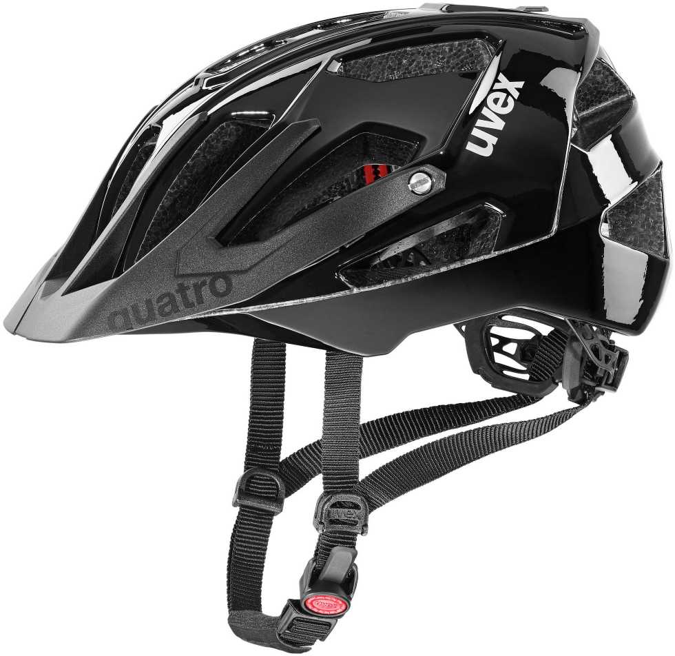 Šalmas Uvex quatro all juodas-52-57CM