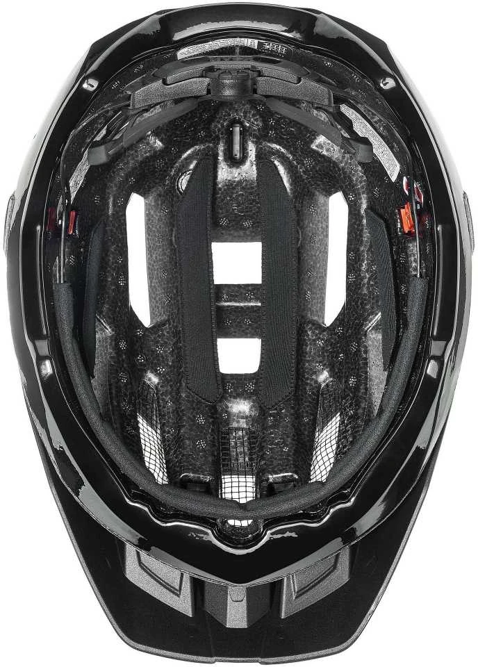 Šalmas Uvex quatro cc all juodas matt-52-57CM