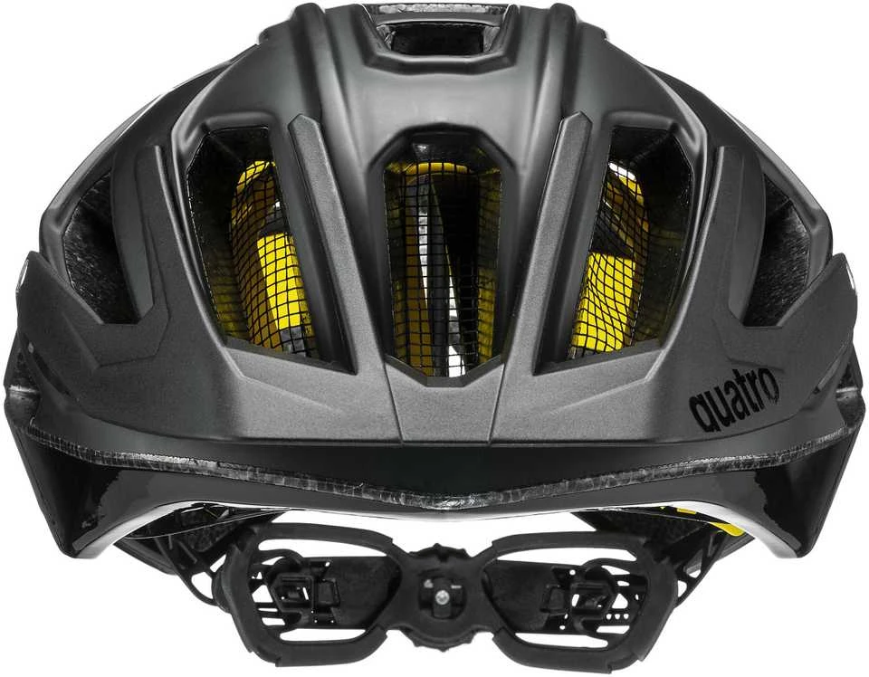 Šalmas Uvex quatro cc MIPS juodas matt-56-61CM