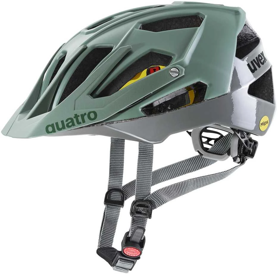 Šalmas Uvex quatro cc MIPS moss rhino-56-61CM
