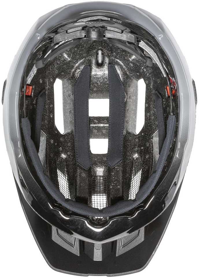 Šalmas Uvex quatro rhino juodas-52-57CM