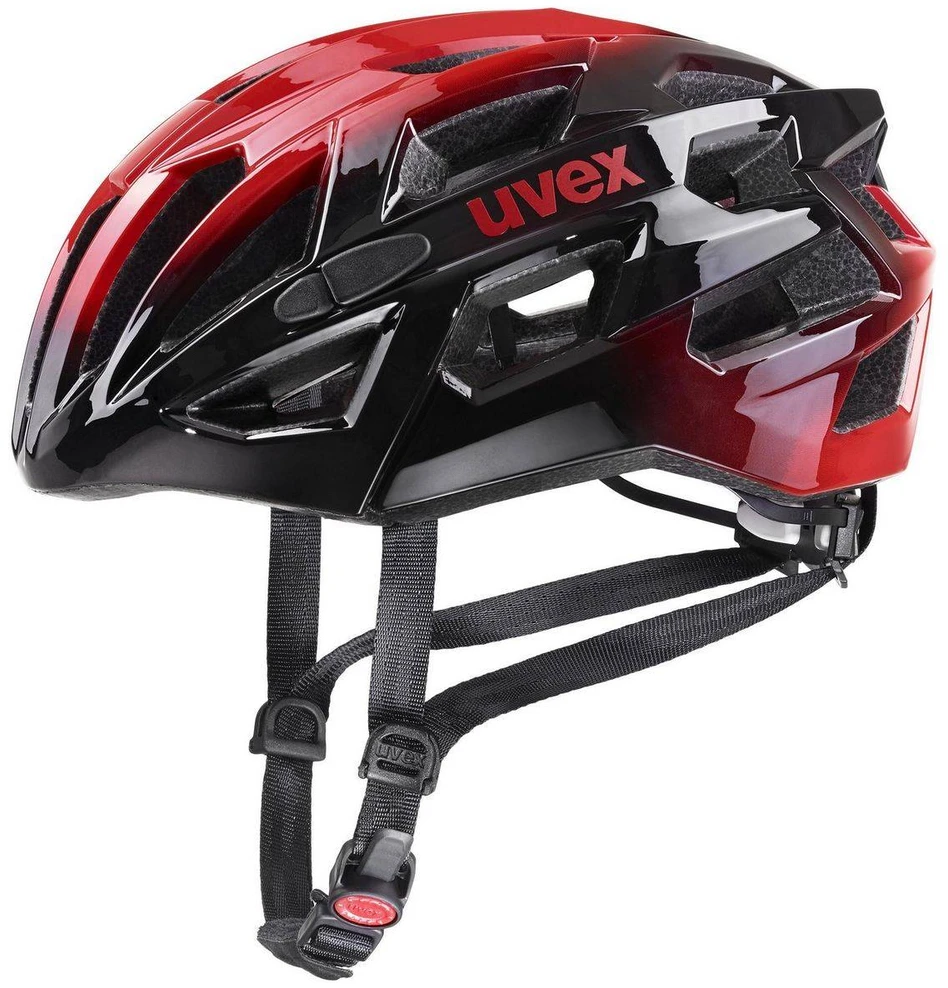 Šalmas Uvex Race 7 juodas red-51-55CM
