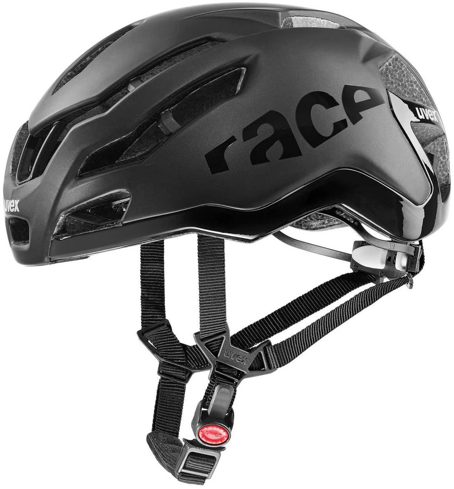 Šalmas Uvex Race 9 all juodas mat-53-57CM