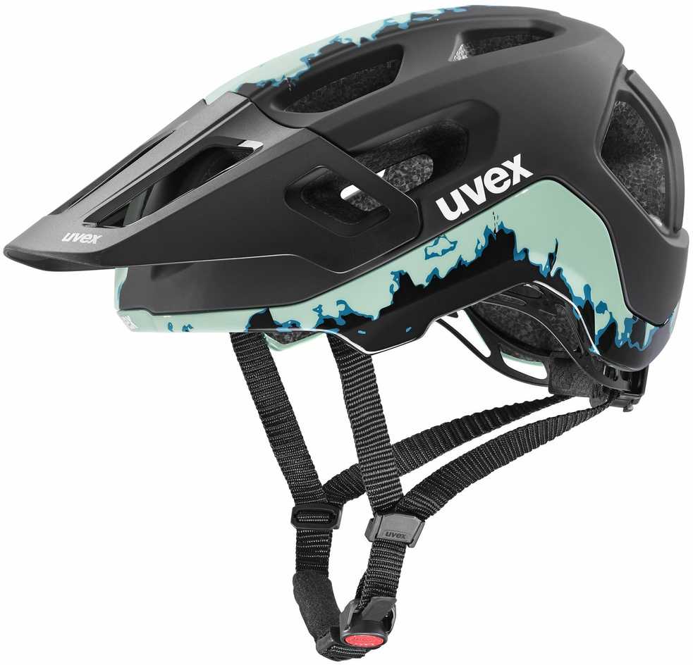 Šalmas Uvex react jade-juodas matt-52-56CM