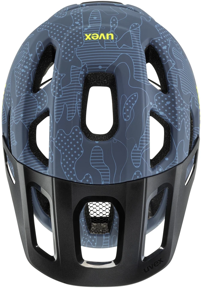 Šalmas Uvex react jr. dusk mėlynas altimeter matt-52-56 CM