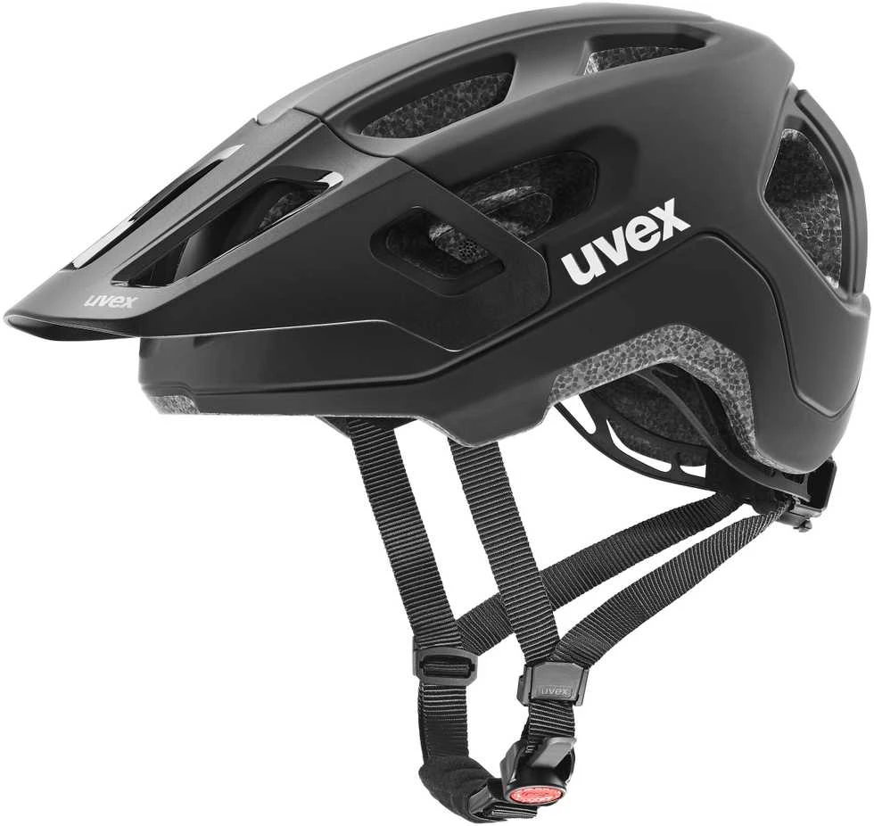 Šalmas Uvex react jr. juodas matt-52-56CM