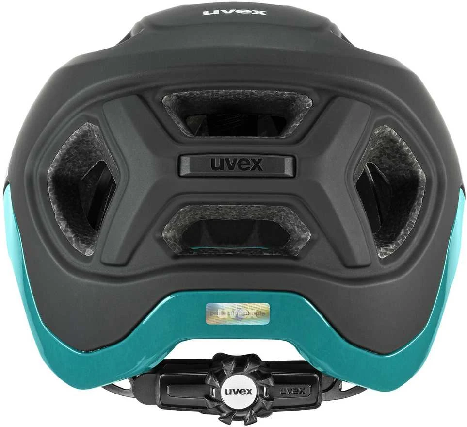 Šalmas Uvex react juodas-teal matt-52-56CM