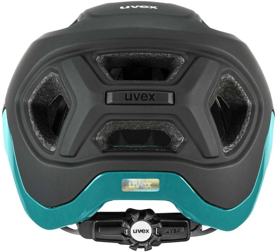 Šalmas Uvex react juodas-teal matt-56-59CM