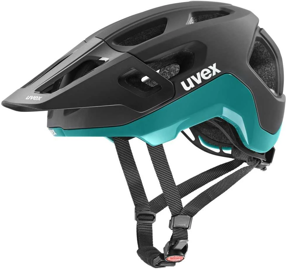 Šalmas Uvex react juodas-teal matt-56-59CM