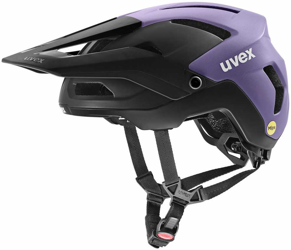 Šalmas Uvex renegade MIPS lilac-juodas matt-54-58CM