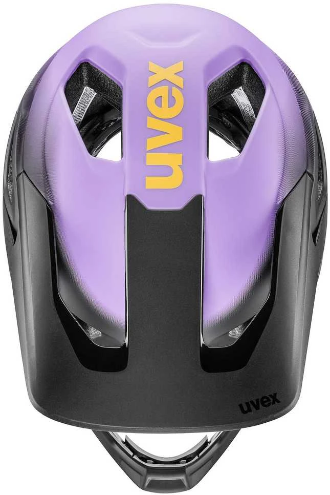 Šalmas Uvex revolt lilac-juodas matt-57-61CM