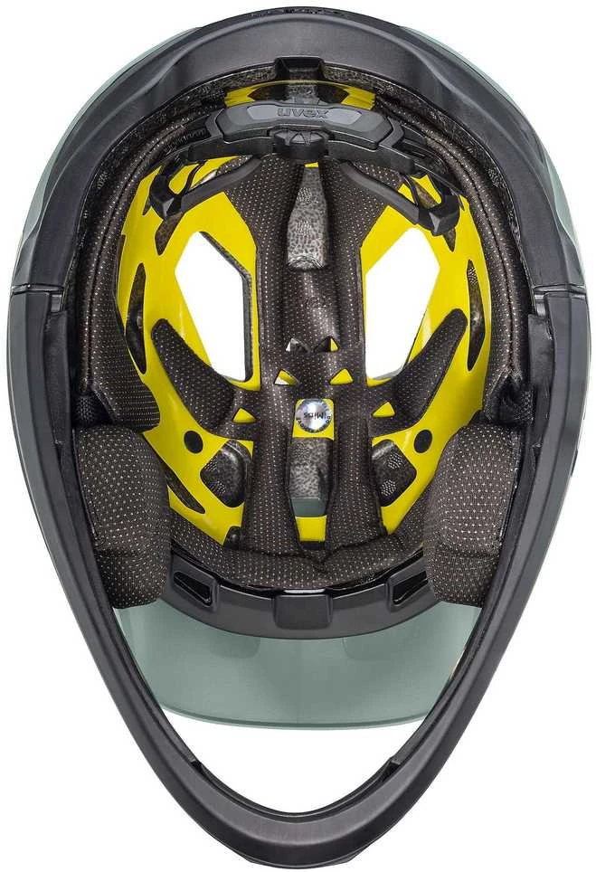 Šalmas Uvex revolt MIPS moss-juodas-56-61CM