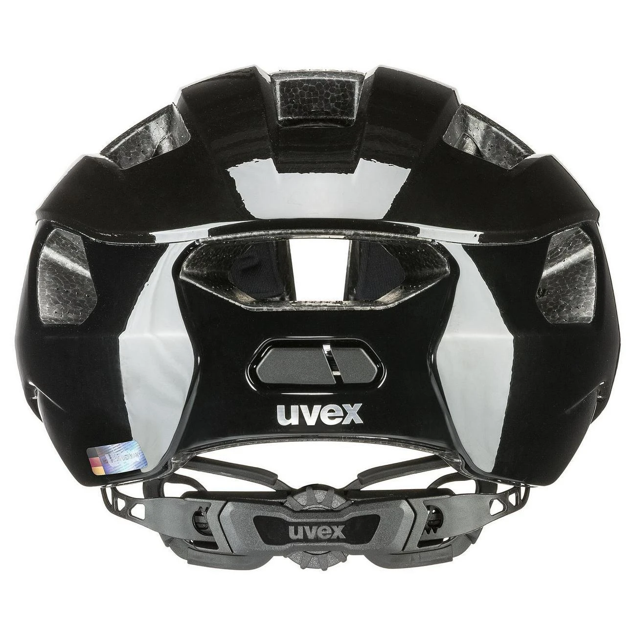 Šalmas Uvex Rise visi juodas-52-56CM