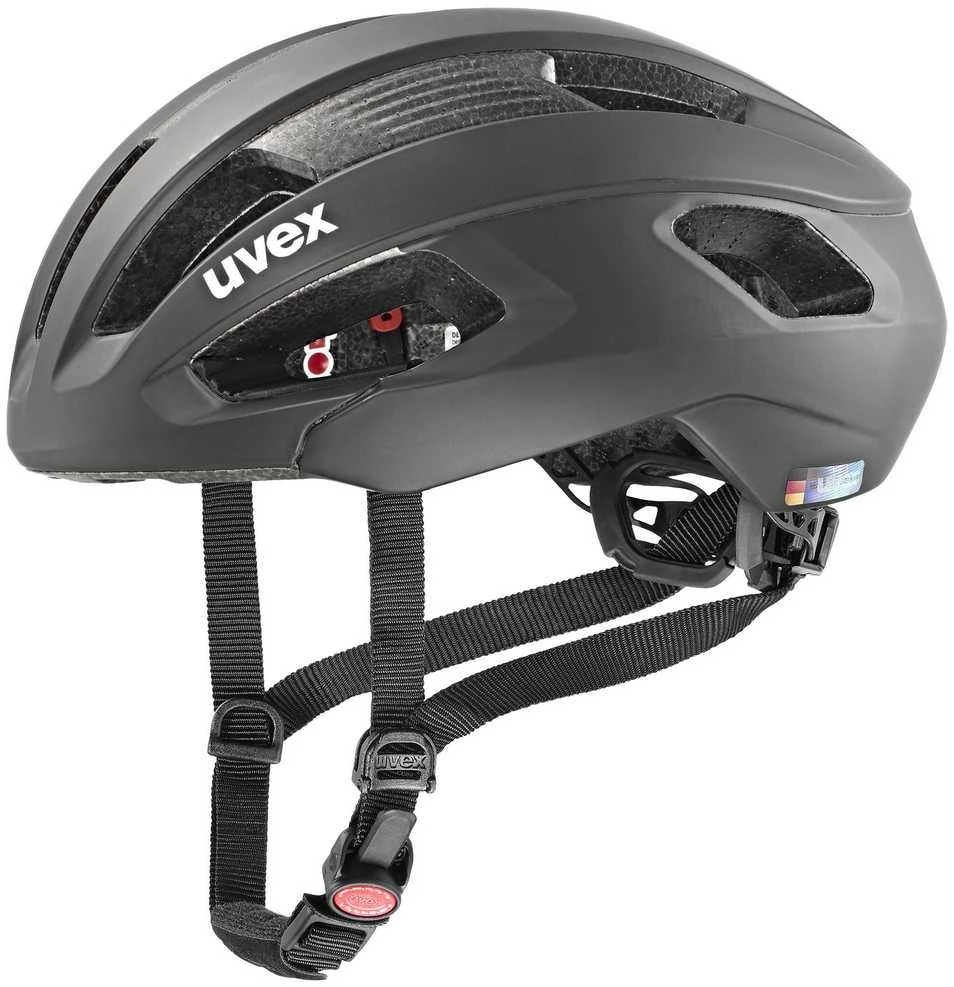 Šalmas Uvex rise cc all juodas-52-56CM