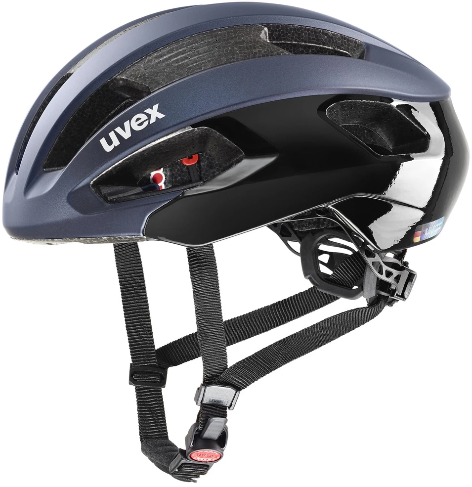 Šalmas Uvex rise cc deep space-juodas-52-56CM