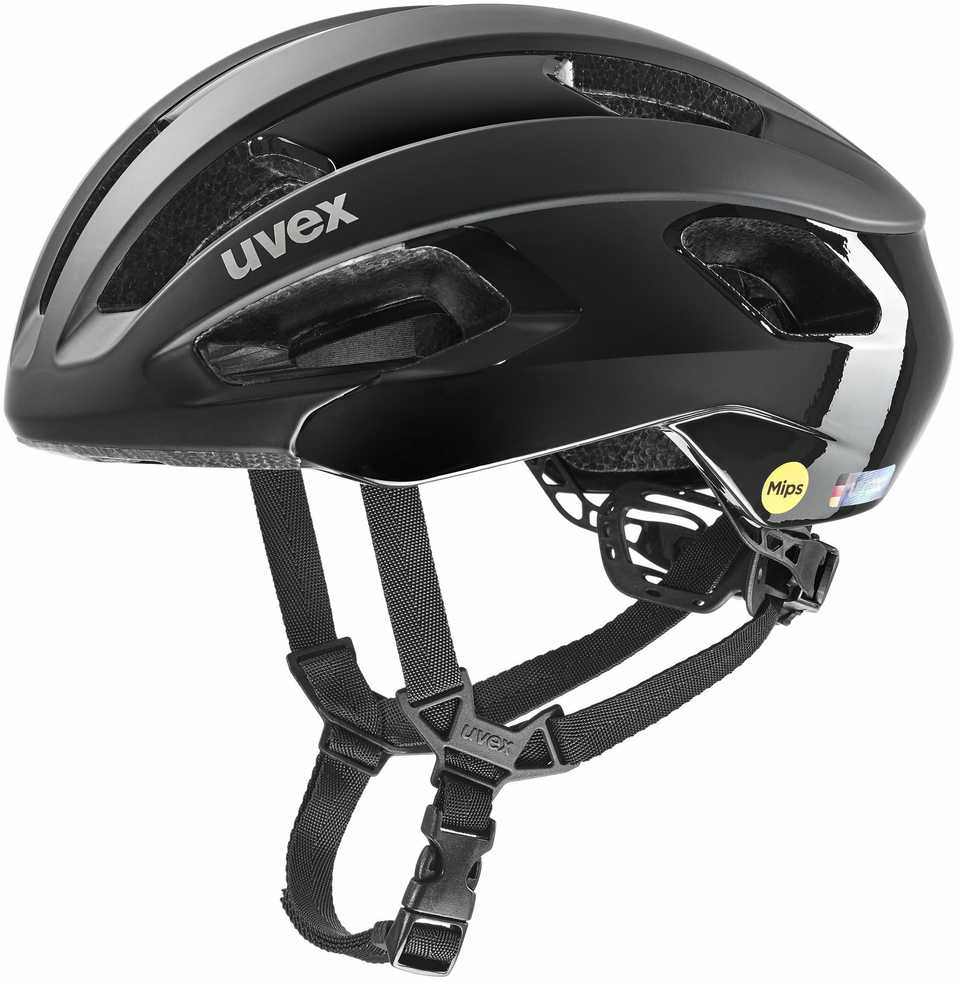 Šalmas Uvex rise pro MIPS juodas matt-52-56CM