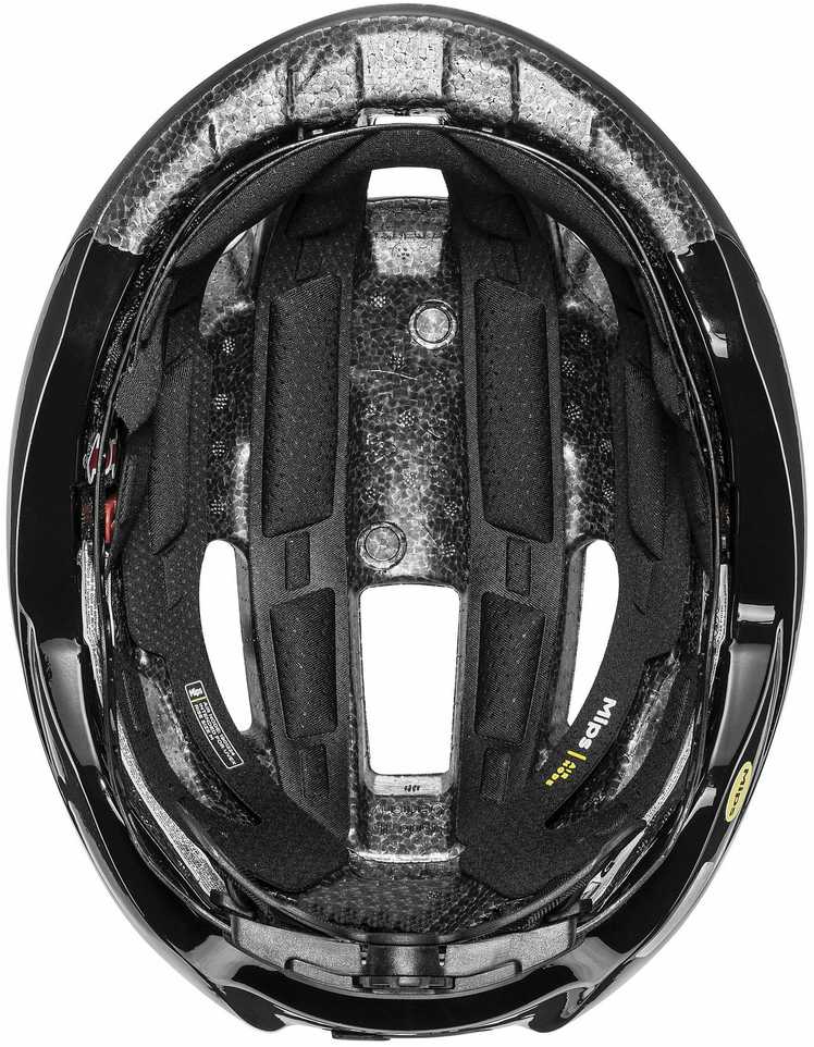 Šalmas Uvex rise pro MIPS juodas matt-52-56CM