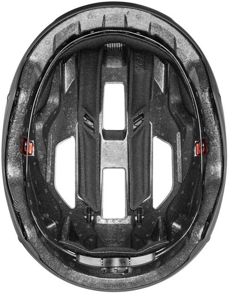 Šalmas Uvex stride juodas-59-61CM