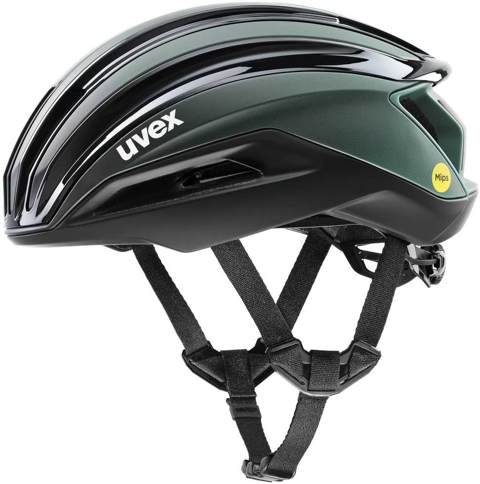 Šalmas Uvex surge aero MIPS juodas-sage žalias matt-56-59CM