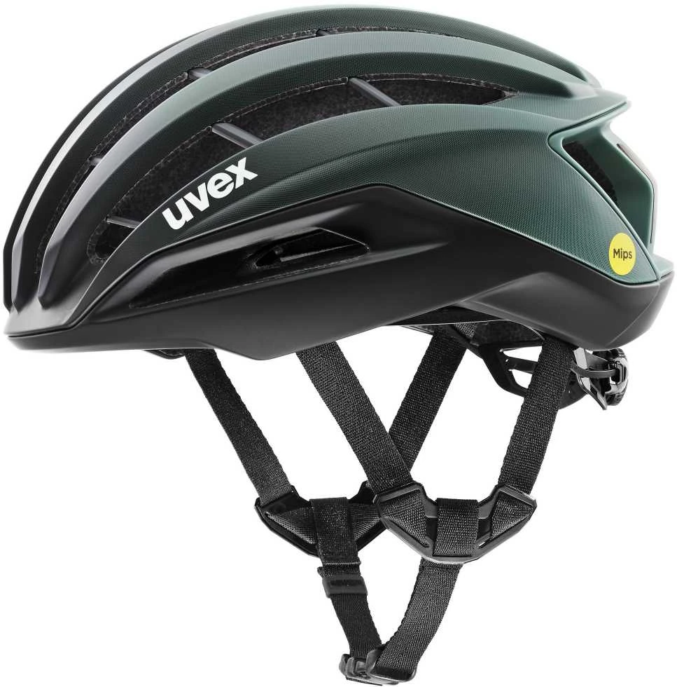 Šalmas Uvex surge aero MIPS juodas-sage žalias matt-59-61CM