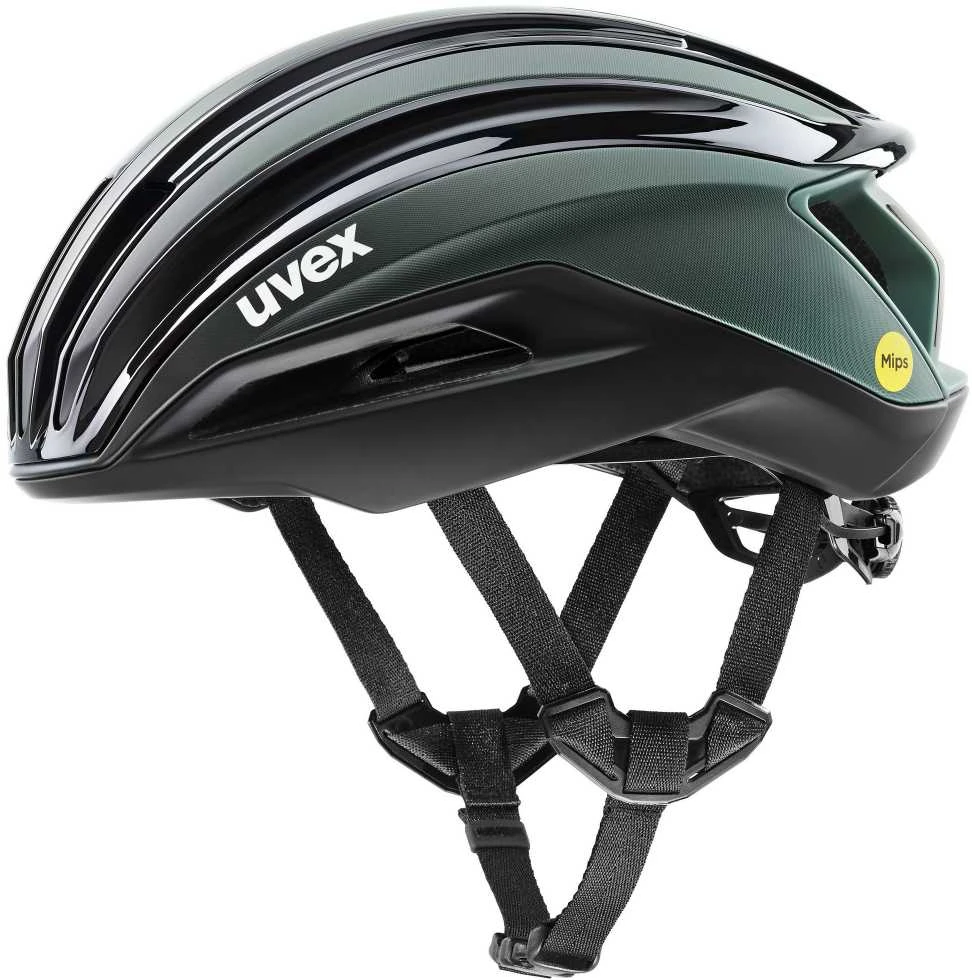 Šalmas Uvex surge aero MIPS juodas-sage žalias matt-59-61CM