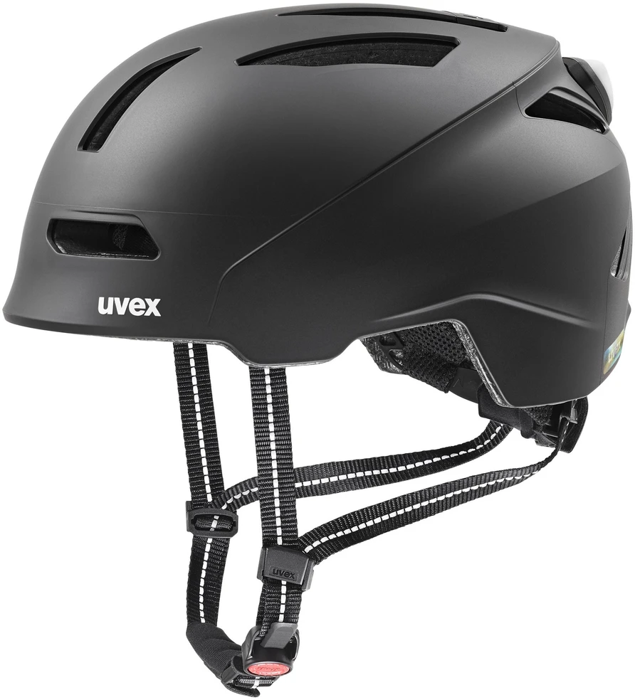Šalmas Uvex urban planet LED juodas matt-58-61CM
