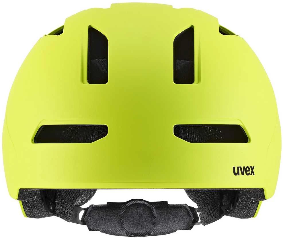 Šalmas Uvex urban planet LED lime matt-54-58CM