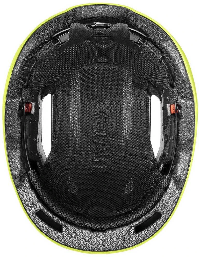 Šalmas Uvex urban planet LED lime matt-54-58CM
