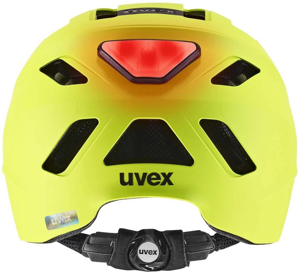 Šalmas Uvex urban planet LED lime matt-54-58CM