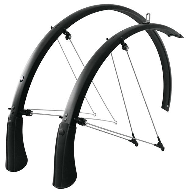 Skydelių komplektas 28 SKS Bluemels 45mm juodas mat