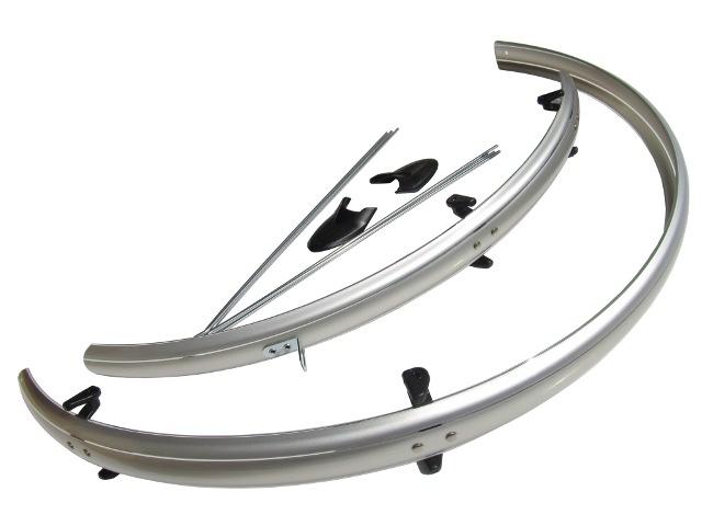 Skydelių komplektas Orion OR 26"x53mm nylon sidabrinis