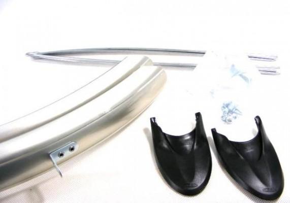 Skydelių komplektas Orion OR 26"x58mm nylon sidabrinis