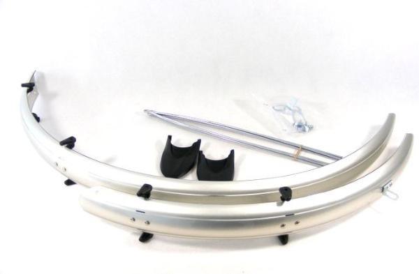 Skydelių komplektas Orion OR 26"x58mm nylon sidabrinis