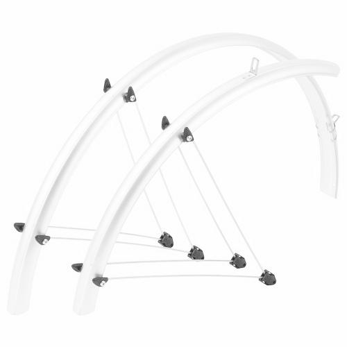 Skydelių komplektas Orion OR 28"x48mm nylon baltas